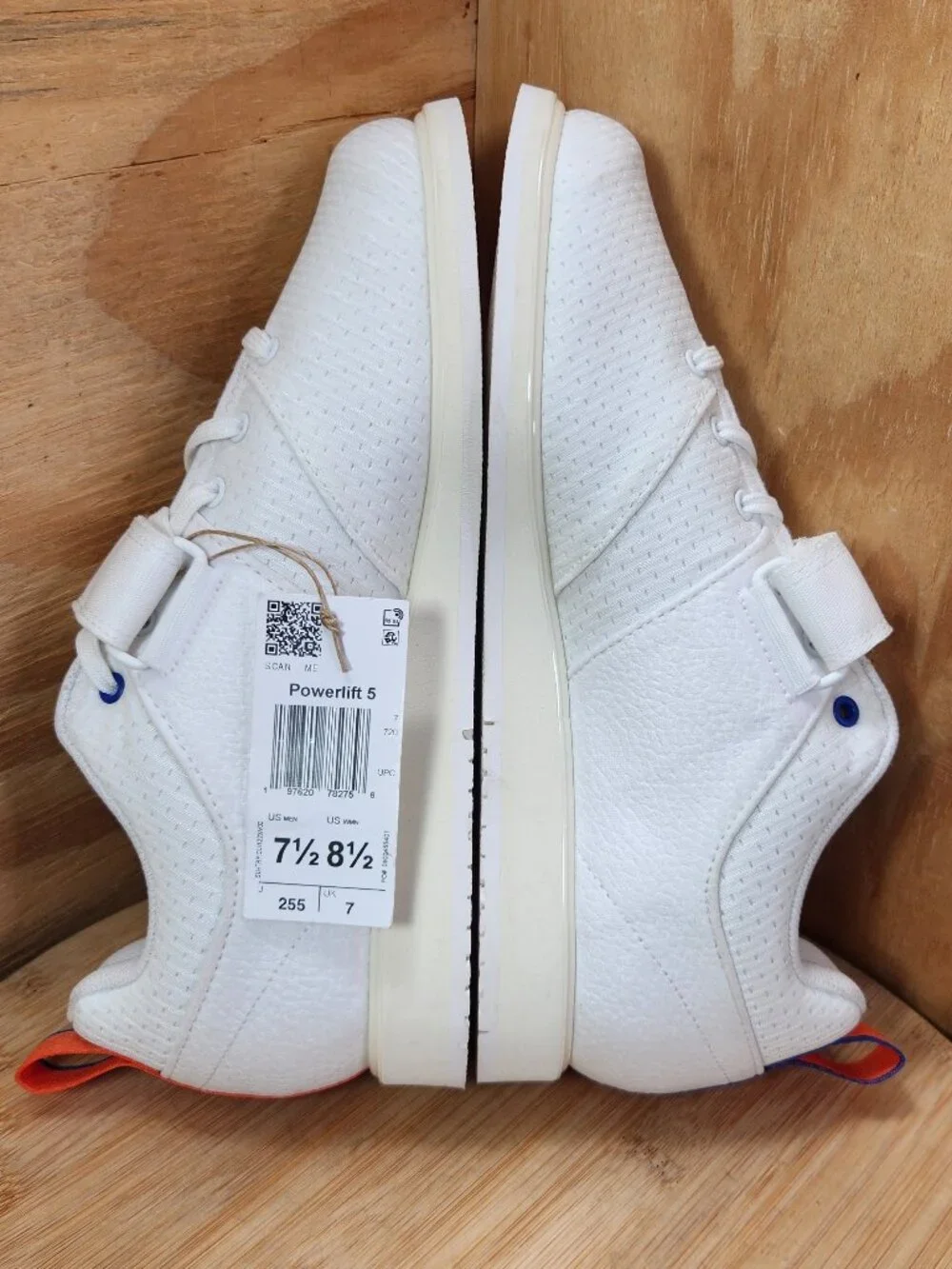 New Adidas Powerlift 5 Womens White Weigthlifting Shoes Sneakers Size 8.5